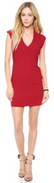 Thumbnail for your product : Rory Beca Spivey Low V Neck Fitted Dress