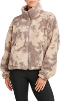 Thumbnail for your product : SAGE Collective Jet Setter Printed Teddy Faux Shearling Jacket