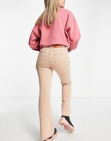 Thumbnail for your product : Reclaimed Vintage Inspired 99 flare jean in washed sand