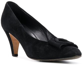 Prada Pre-Owned 1990's Bow Detail Pumps