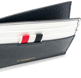 Thom Browne Stained Leather Note Cardholder