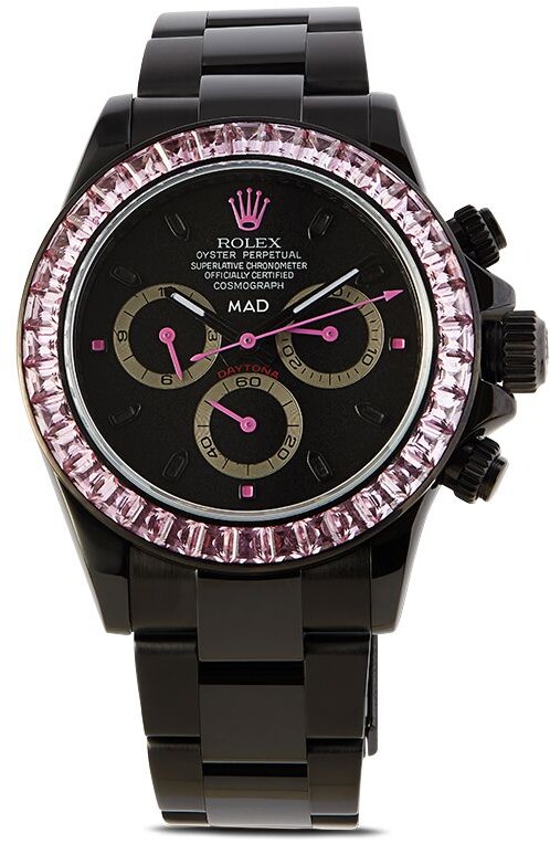 Siege Grisling Ret MAD Paris customised Rolex Daytona sapphire 45mm - ShopStyle Watches