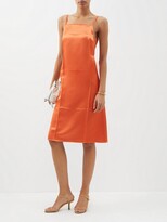 Thumbnail for your product : Loewe Square-neck Satin Camisole Dress
