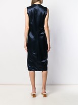 Thumbnail for your product : Bottega Veneta Gathered Detail Satin Dress