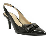 Thumbnail for your product : Ellen Tracy Hillard Slingback Pumps with Bow Accent