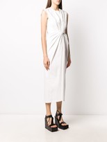 Thumbnail for your product : Christian Wijnants Knot-Detail Midi Dress