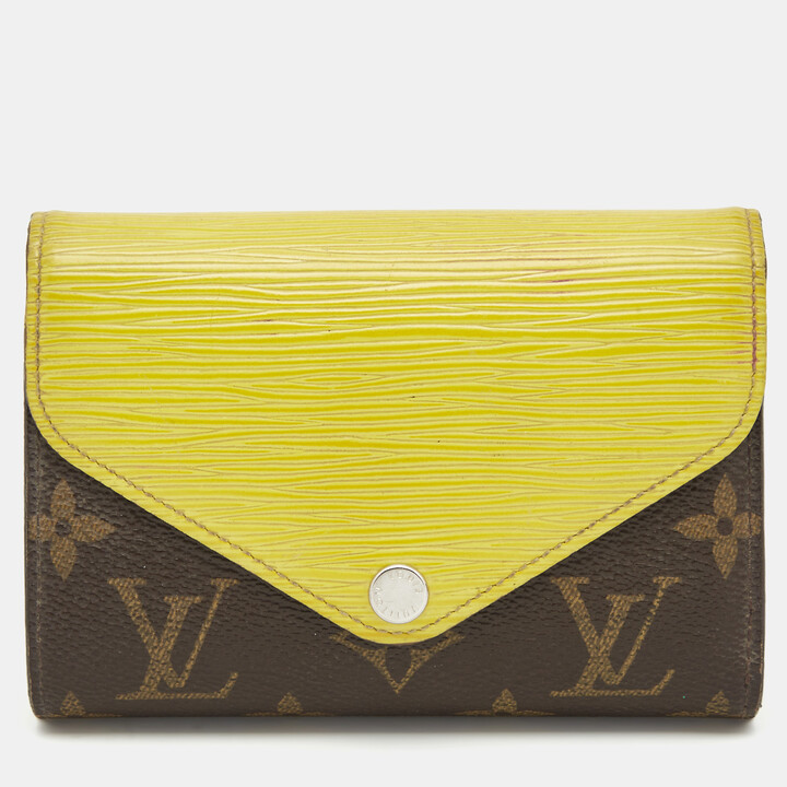 Louis Vuitton Womens Folding Wallets, Green