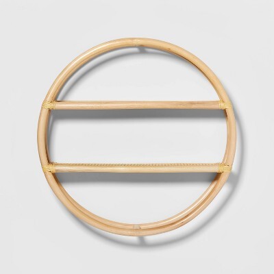 Rattan Round Shelf Natural - PillowfortTM