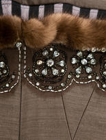 Thumbnail for your product : DSquared 1090 Dsquared2 Fur Trimmed Dress