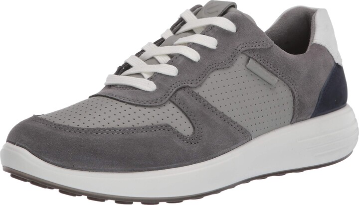 ecco soft 7 runner men's perforated sneakers