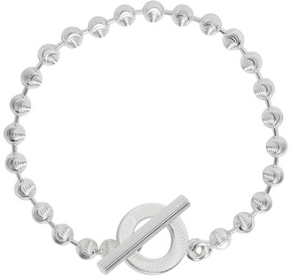 Gucci Silver Ball Chain Bracelet