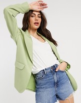 Thumbnail for your product : ASOS DESIGN perfect blazer in green