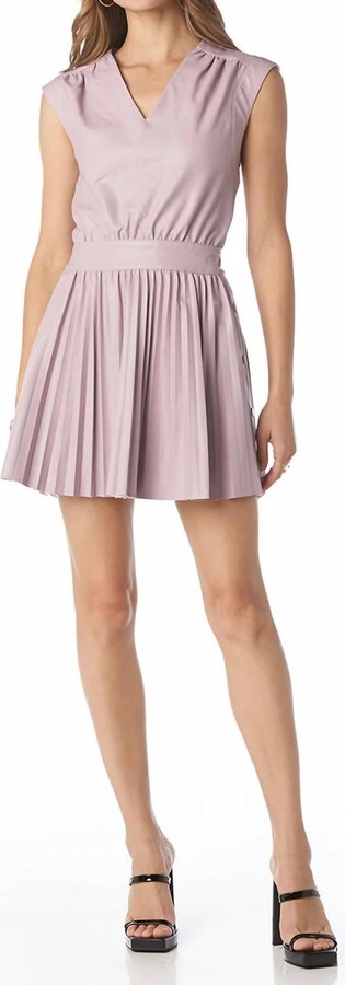 Tart Collections Betsy Dress In Pink Leather