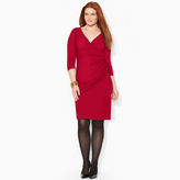 Thumbnail for your product : Ralph Lauren Woman Jersey Surplice Dress