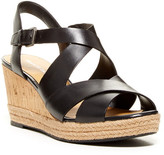 Thumbnail for your product : Franco Sarto Kelsy Crisscross Strap Wedge Sandal