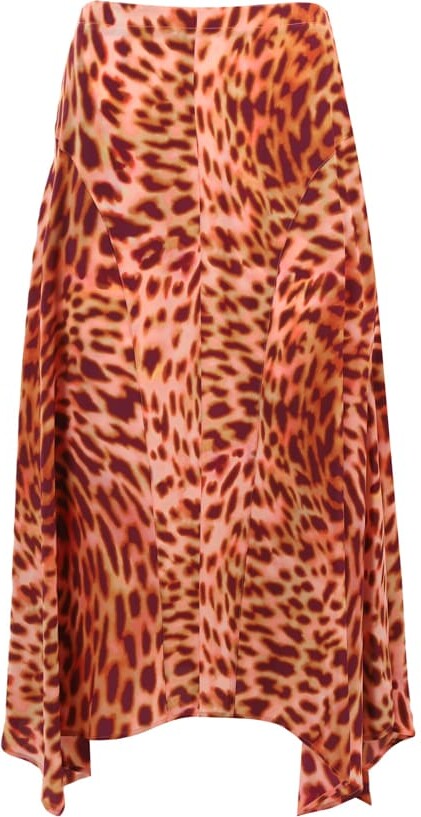Leopard Pink Print Skirt | Shop The Largest Collection | ShopStyle