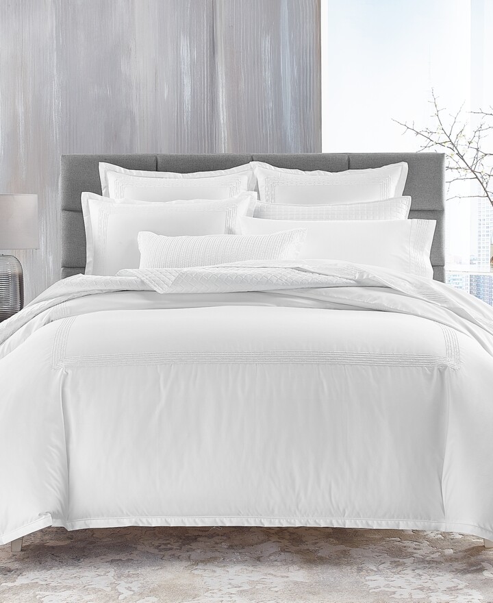 Hotel Collection Frame Bedding, Lucky Brand Duvet Cover Macy Silver