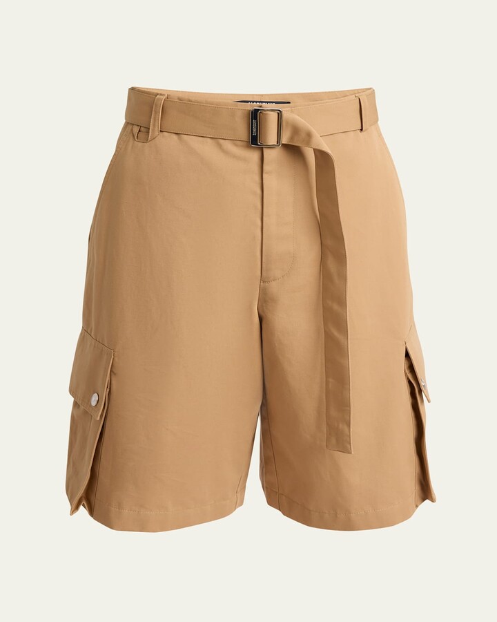 Jacquemus Men's Cargo Bermuda Shorts