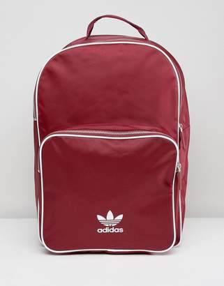 adidas Adicolor Backpack In Burgundy Cw0627