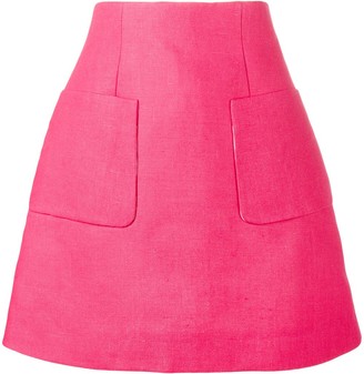 DELPOZO A-line Mini Skirt
