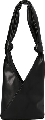 MM6 MAISON MARGIELA Leather Effect Fabric Handbag
