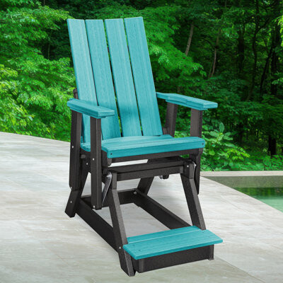 American Furniture Classics Brandon Balcony Height Glider On A Base