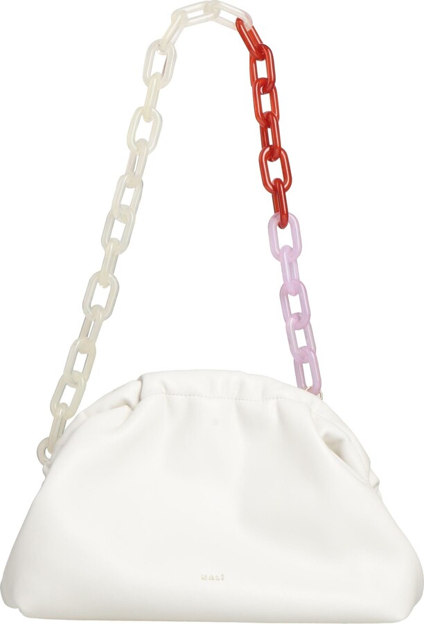 NALI Shoulder Bag White - ShopStyle
