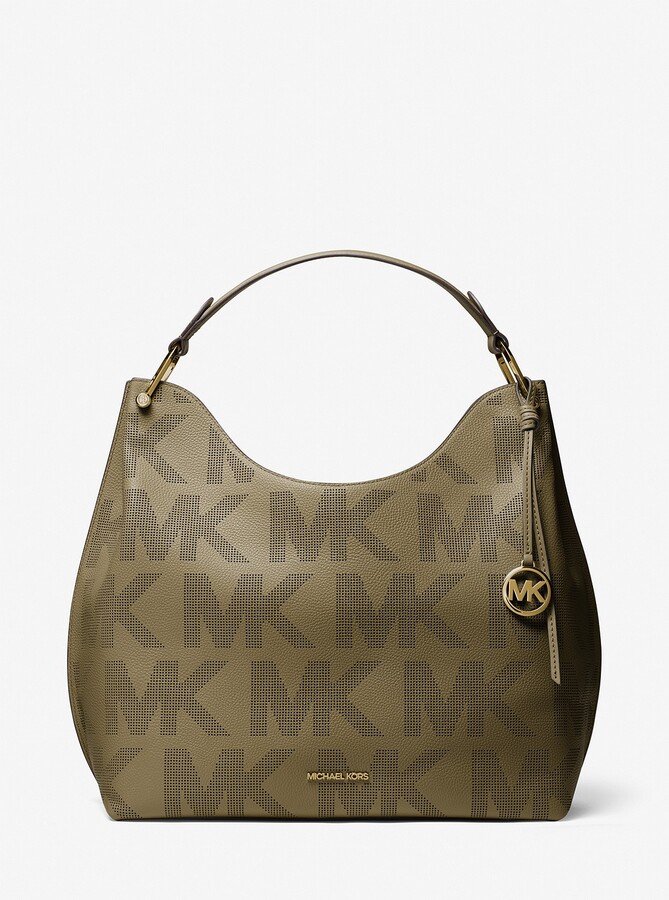 MICHAEL Michael Kors Joan ExtraLarge Pebbled Leather Shoulder Bag ShopStyle