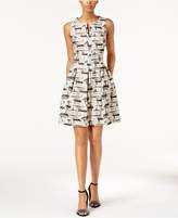 Thumbnail for your product : Vince Camuto Metallic Jacquard Dress