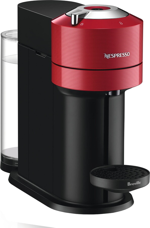 Breville Vertuo Next Coffee and Espresso Maker in Red, Single Serve Brewers, BNV520RED1BUC1
