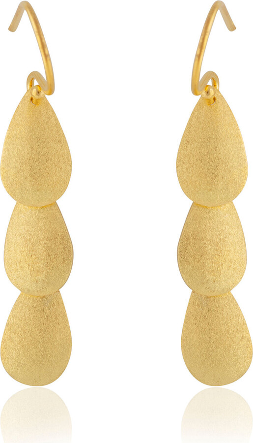 Esterah Gold Dangle Earrings