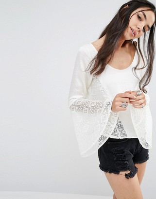 Band of Gypsies Blouse with Lace Inserts