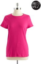 Thumbnail for your product : Lord & Taylor Scoop Neck Tee