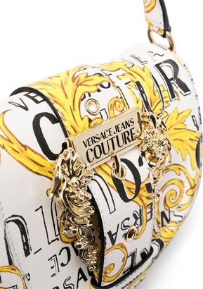 Versace Jeans Couture Crescent Bag With Logo