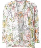 Dorothy Perkins Womens Petite Ivory Floral Cover Up