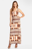 Thumbnail for your product : Karen Kane 'Desert Stripe' Print Maxi Dress