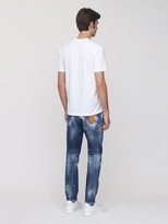 Thumbnail for your product : DSQUARED2 17cm Tidy Biker Cotton Denim Jeans