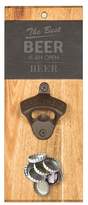 Thumbnail for your product : Cathy's Concepts Acacia & Slate Wall Bottle Opener