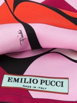 Thumbnail for your product : Emilio Pucci Alex Print Slim Silk Scarf