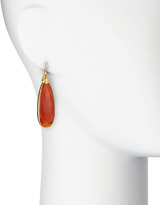 Thumbnail for your product : Devon Leigh 18k Yellow Gold Earrings with Carnelian