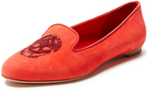 Thumbnail for your product : Alexander McQueen Skull Suede Sequin Loafer