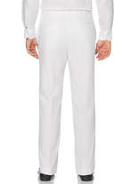 Thumbnail for your product : Cubavera Cotton Linen Herringbone Flat Front Pant