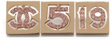 Thumbnail for your product : Chanel Pre Owned 2000s CC 5 19 three-set brooch