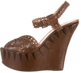 Thumbnail for your product : Alaia Platform Wedges