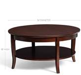 Thumbnail for your product : Pottery Barn Chloe Round Coffee Table