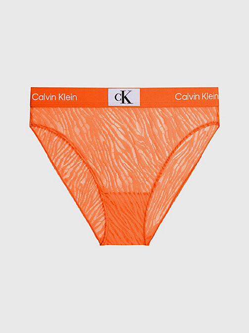 Calvin Klein Lace High Waisted Bikini Briefs - CK96 - ShopStyle Knickers