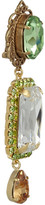 Thumbnail for your product : Dolce & Gabbana Gold-plated Swarovski crystal clip earrings