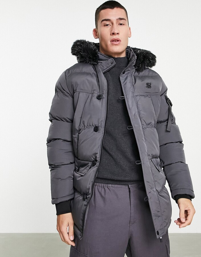 sik silk padded jacket