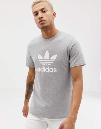 adidas Trefoil T-Shirt in gray
