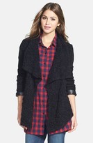 Thumbnail for your product : Kensie Nubby Texture Open Front Knit Jacket